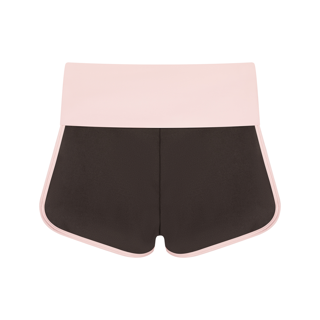 Women’s Iron Titan Color Block Yoga Shorts
