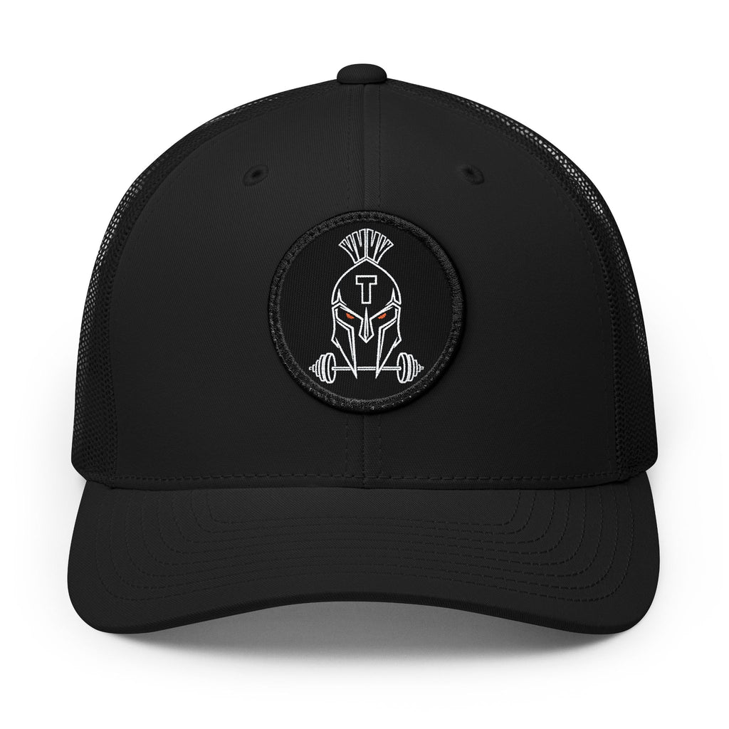 Iron Titan Patch Trucker Hat (Blackout)