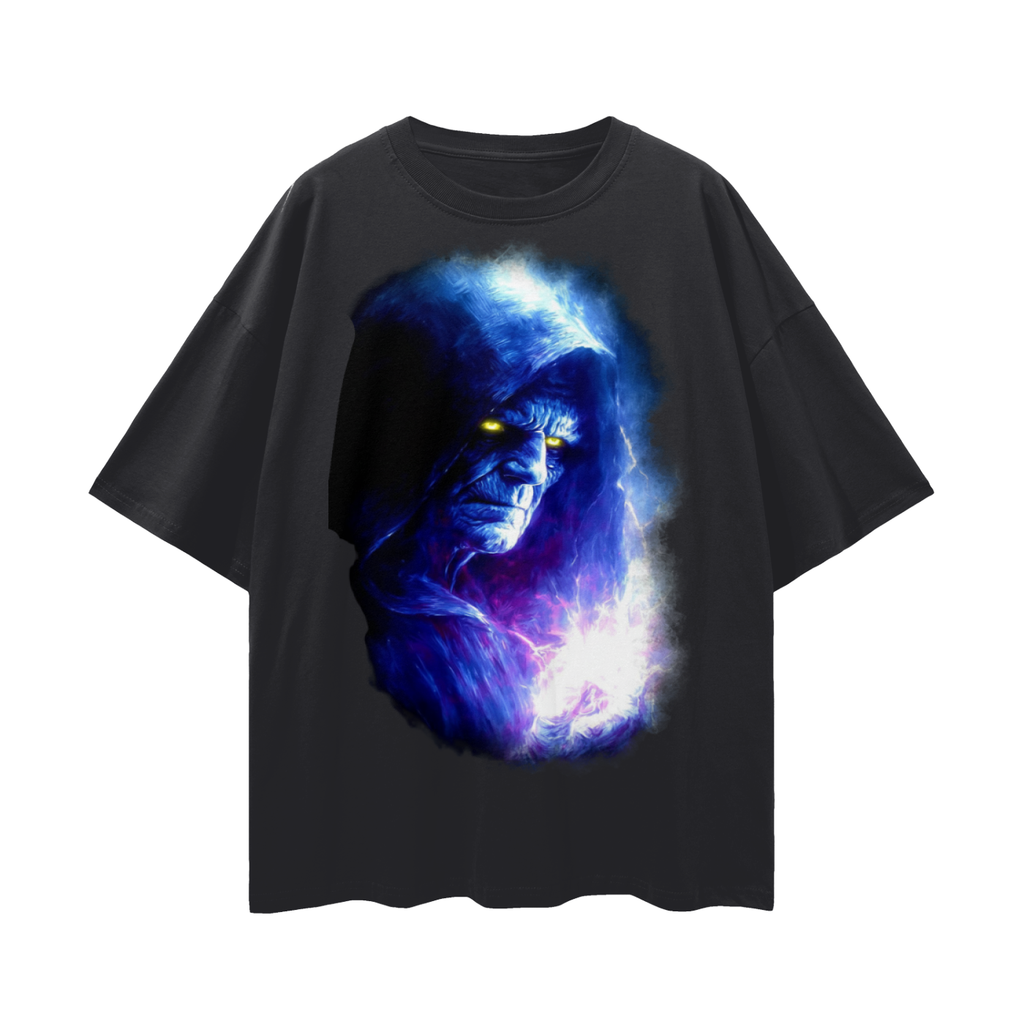 Oversize Emperor Palpatine Deep Drop Shoulder Tee - 190 GSM