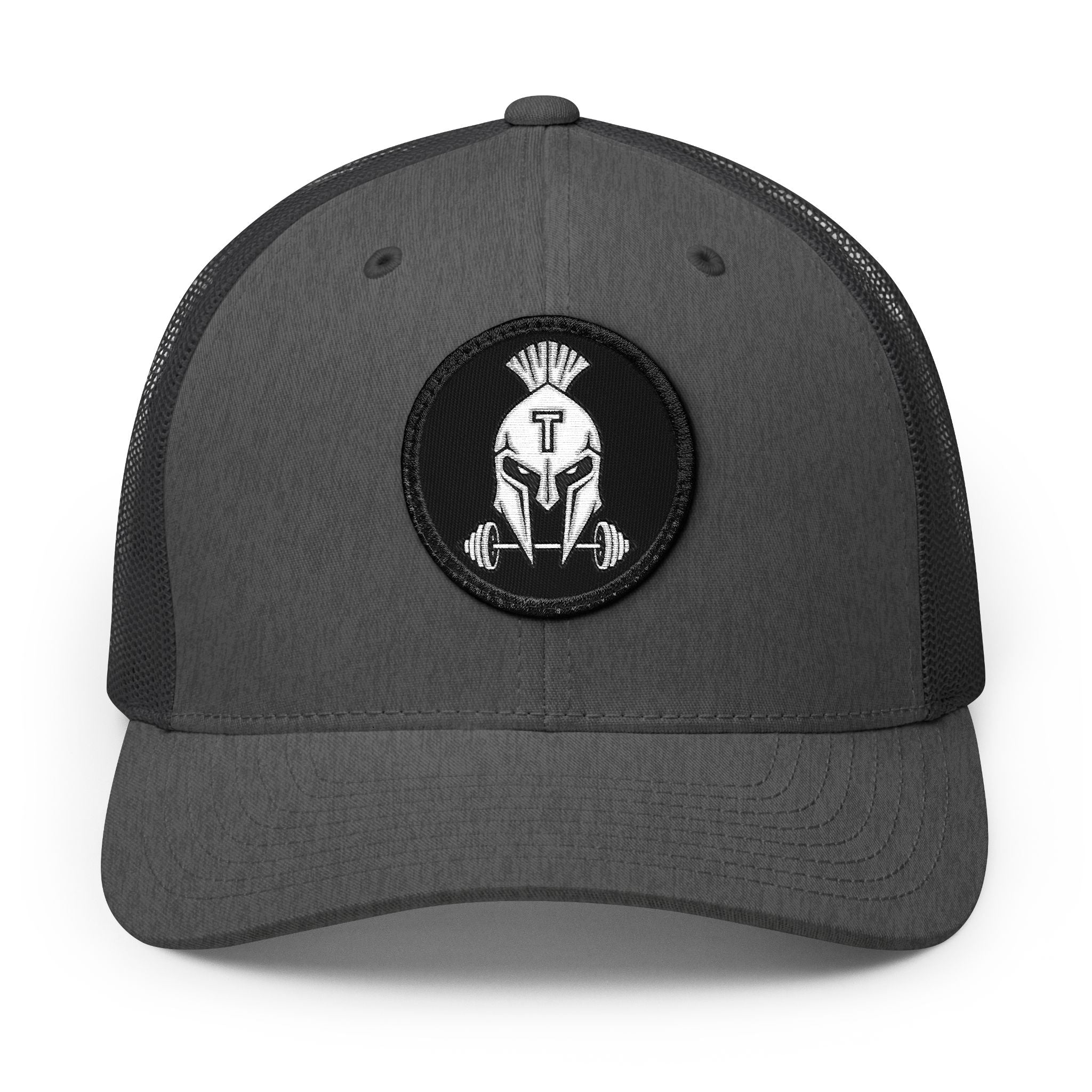Iron Titan Patch Trucker Hat (Charcoal)