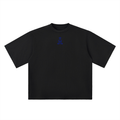 Oversized Powerhouse Drop Shoulder T-Shirt (Royal Blue)