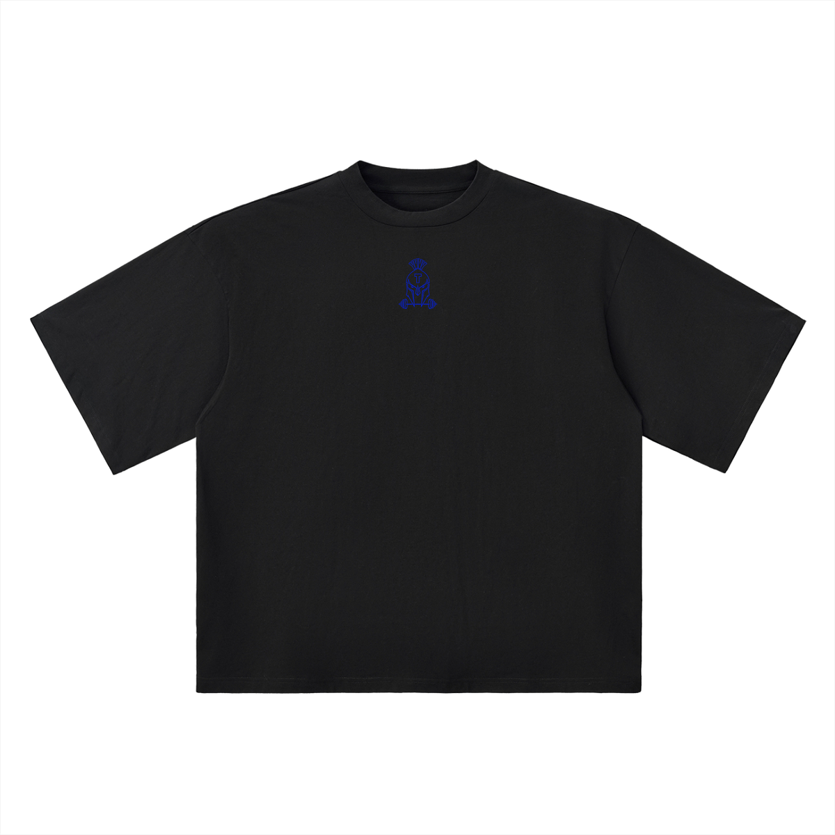 Oversized Powerhouse Drop Shoulder T-Shirt (Royal Blue)