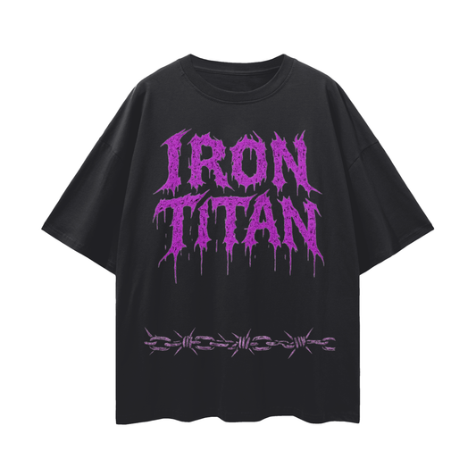 "Not Born. Built." Loose Drop Shoulder T-Shirt