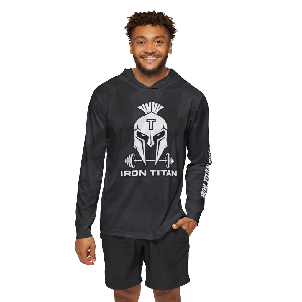 Men's Blackout Camo Performance Hoodie