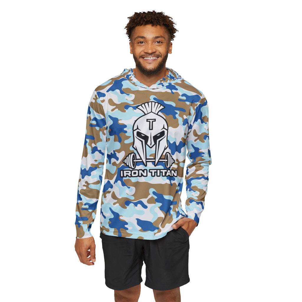 Men's Ocean Camo Performance Hoodie