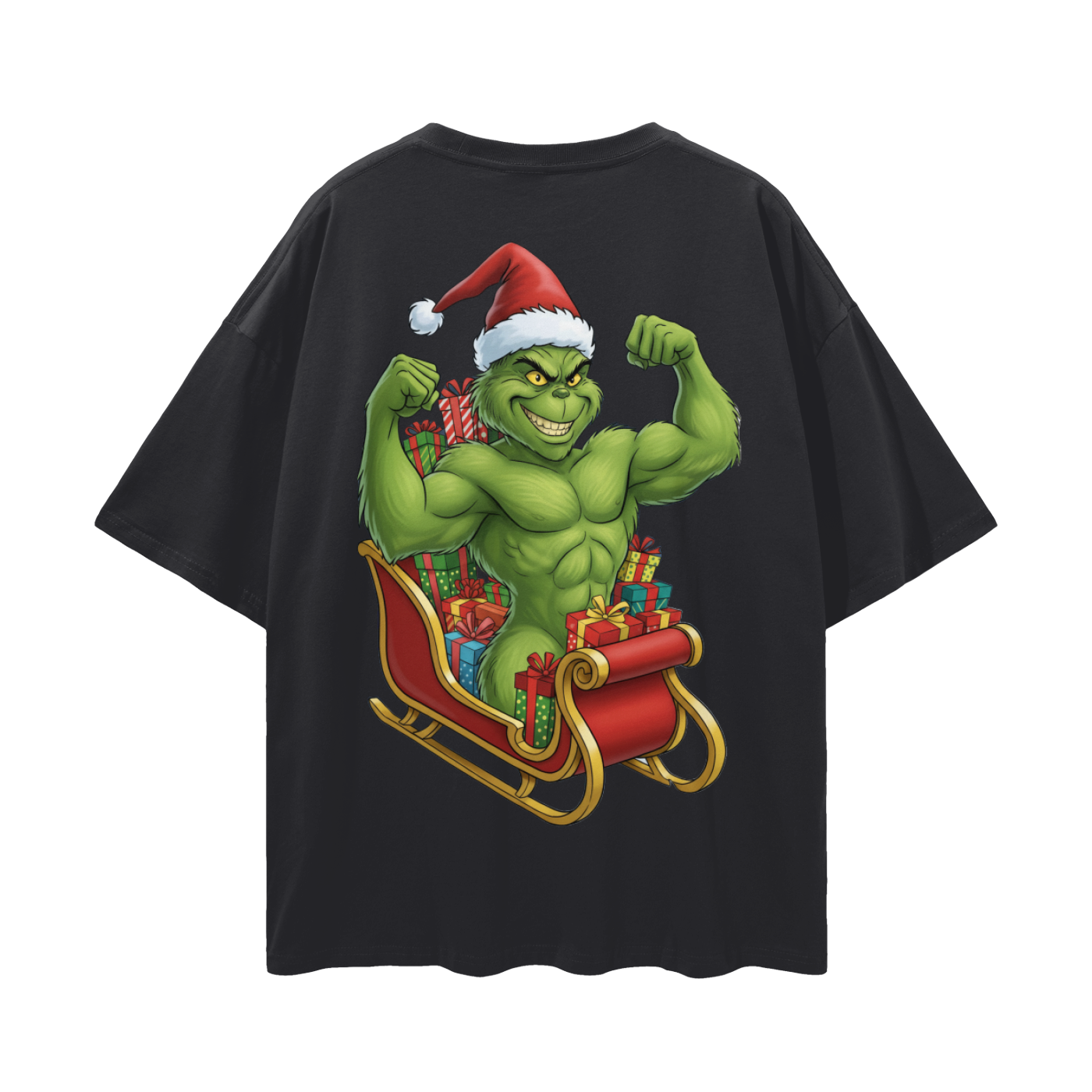 Train Mean. Look Green! Loose Drop Shoulder T-Shirt