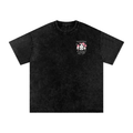 Acid Wash "Dead Inside" Oversize T-Shirt - 250 GSM