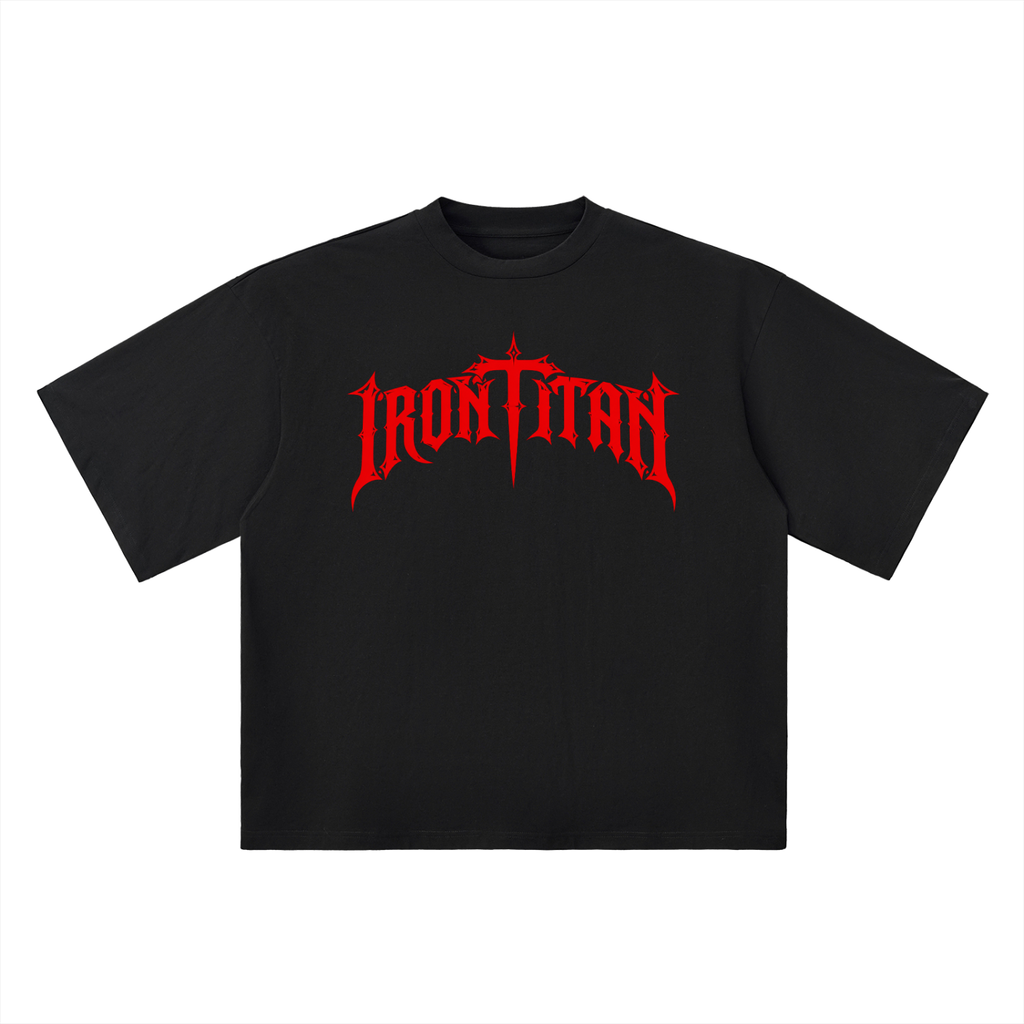 Oversized War Crown Drop Shoulder T-Shirt