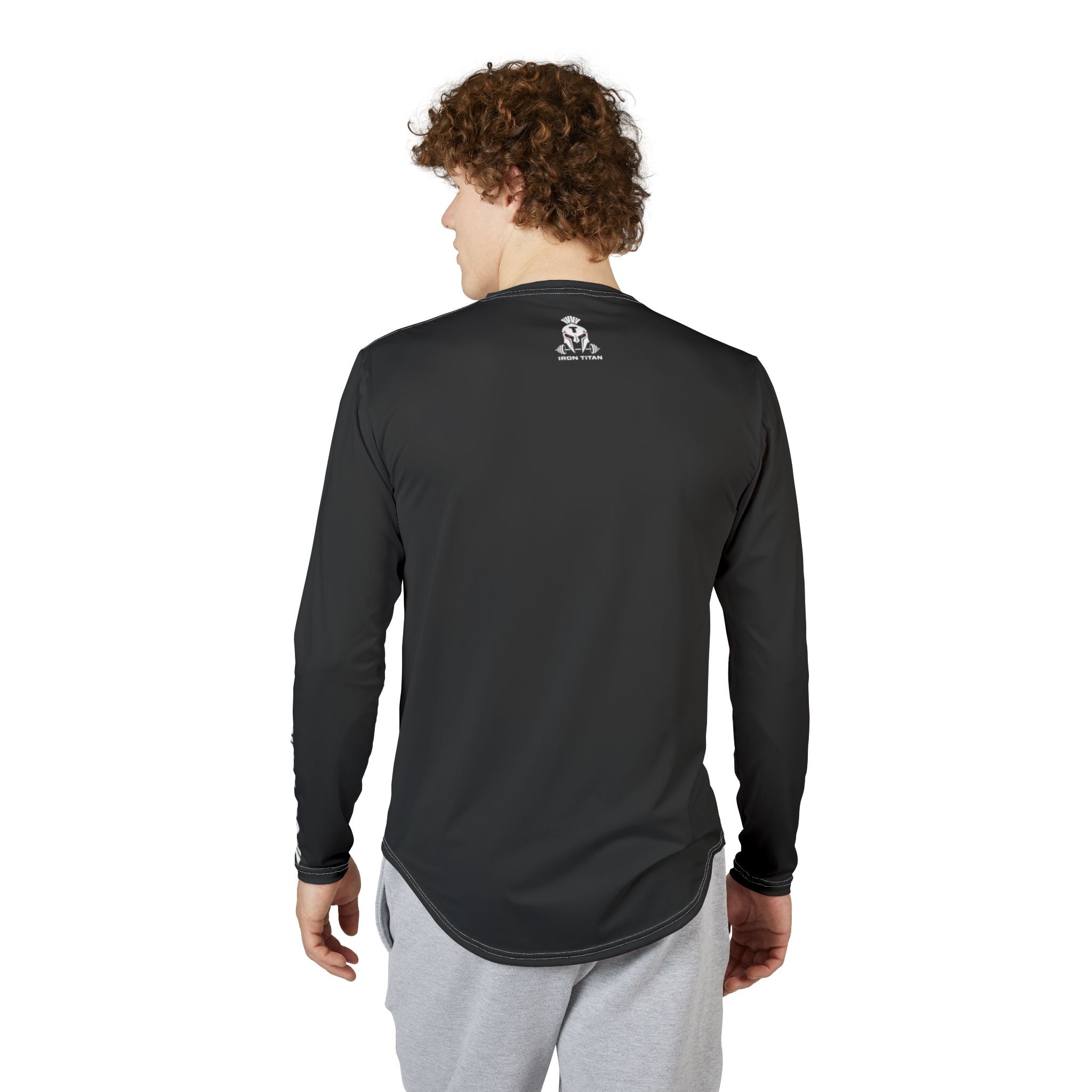 Men's Black Lightweight Performance Longsleeve Tee
