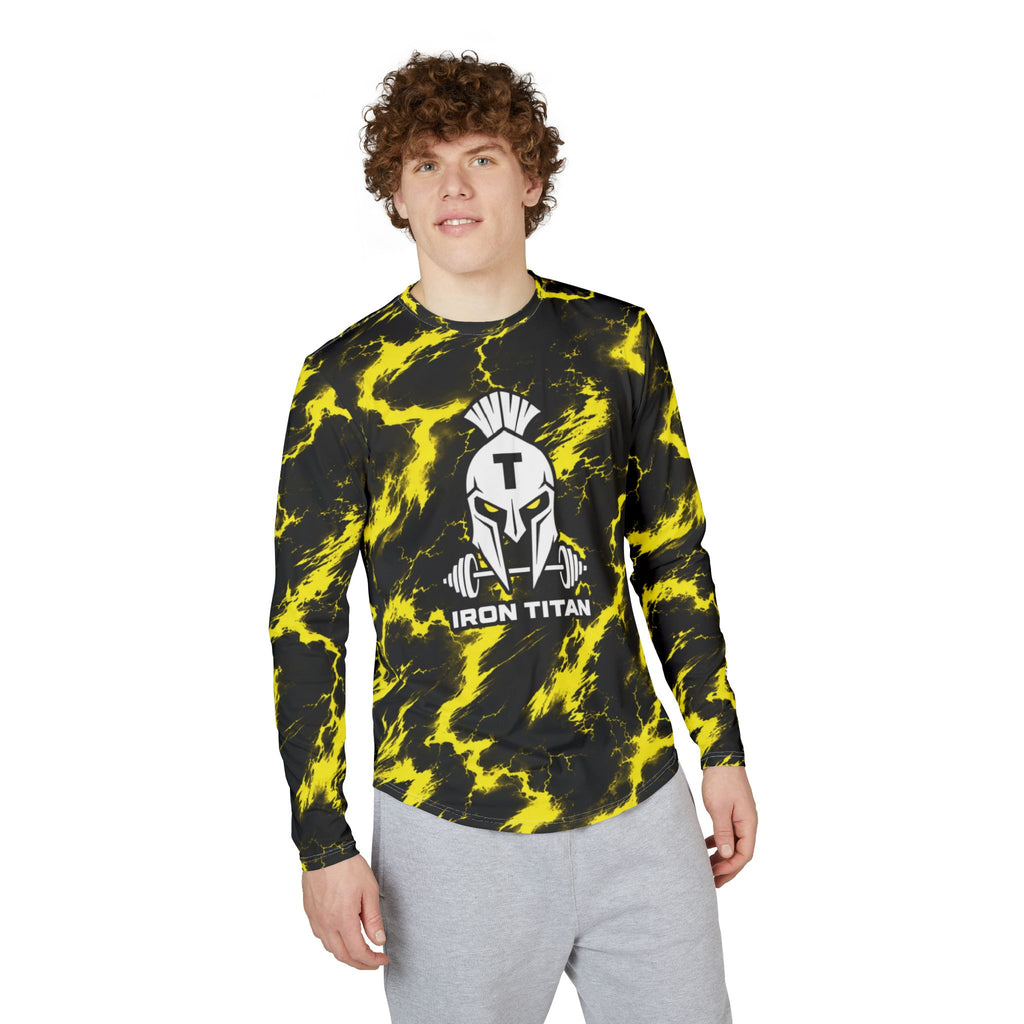 Men's Electric Shock Lightweight Performance Longsleeve Tee