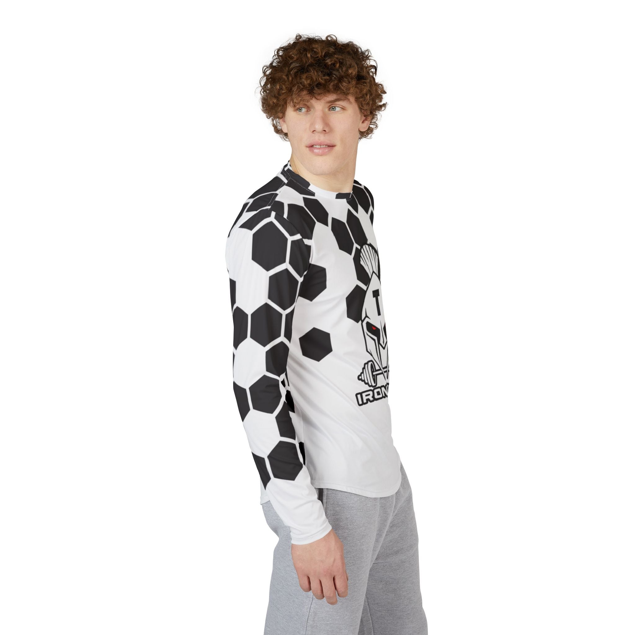 Men's Hex Hive Lightweight Performance Longsleeve Tee