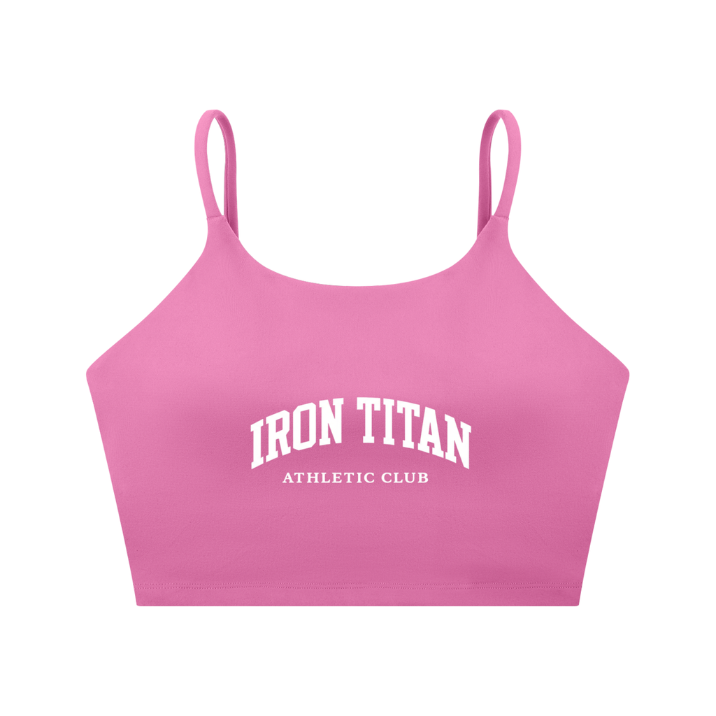 Athletic Club Spaghetti Strap Sports Bra