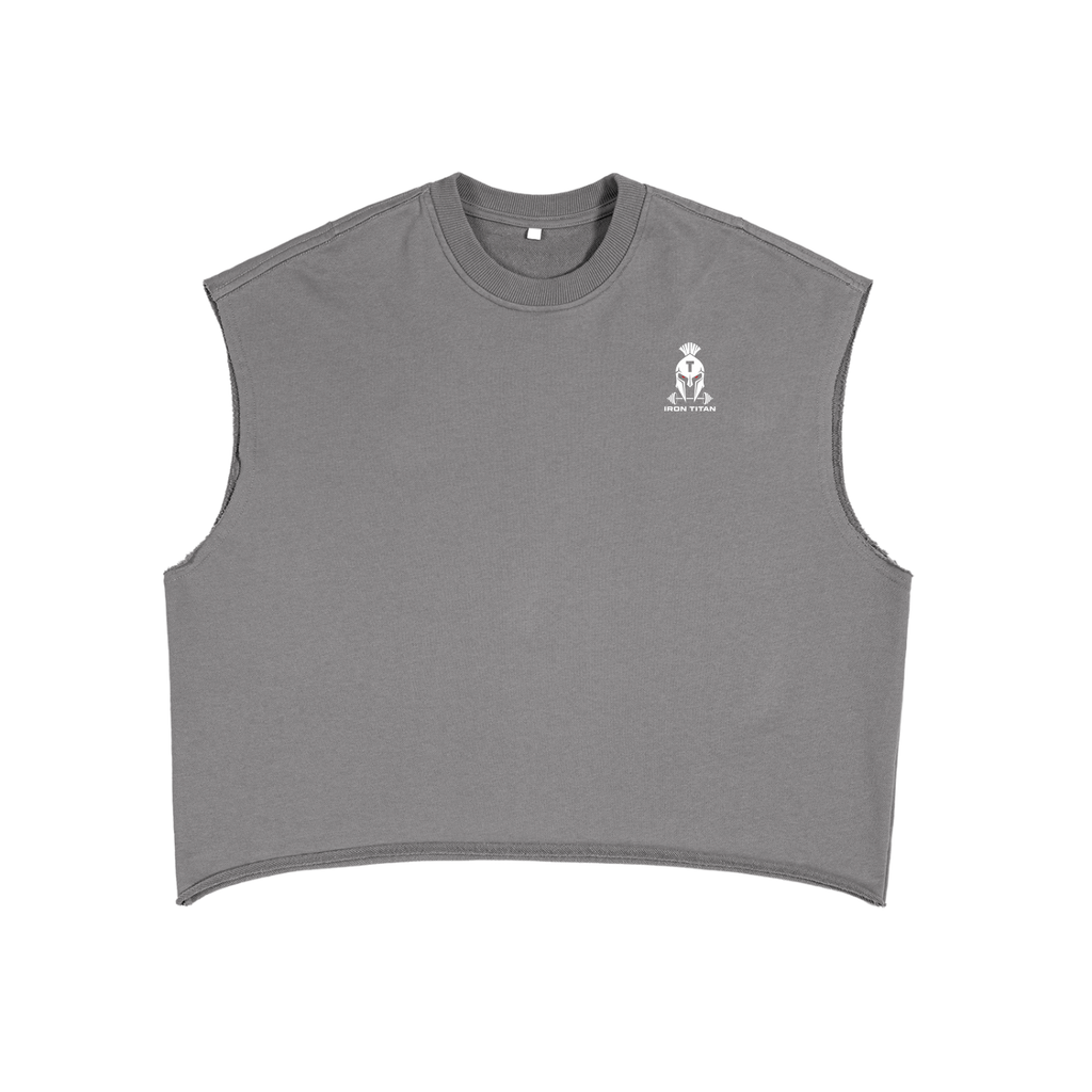Unisex Iron Titan French Terry Boxy Tank Top