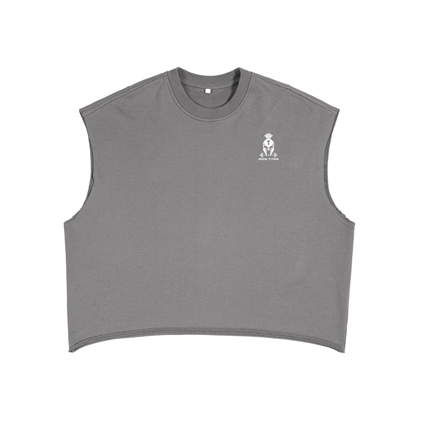 Unisex Iron Titan French Terry Boxy Tank Top