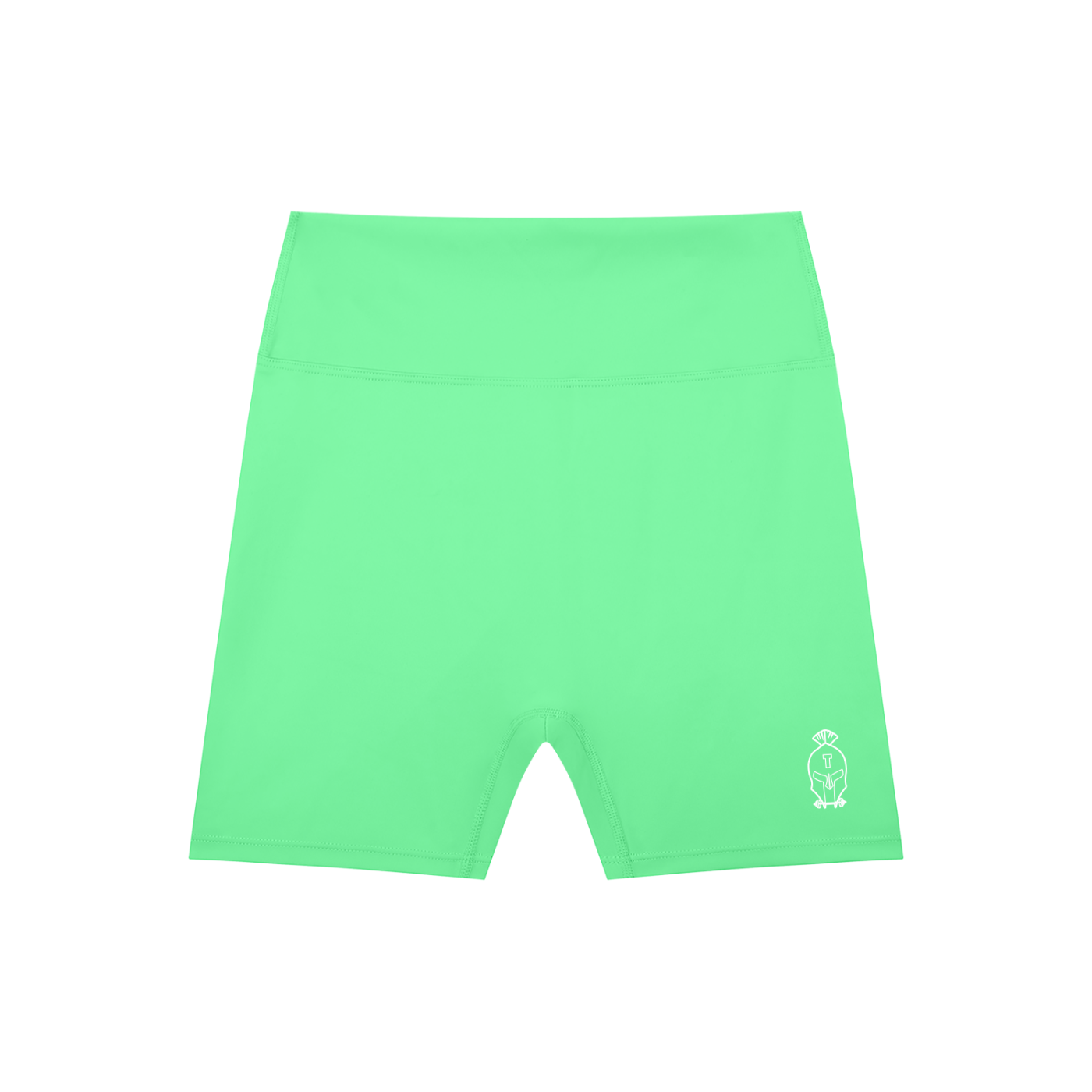 High-Waisted Blend Biker Shorts