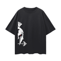 Oversize Armor On Deep Drop Shoulder Tee - 190 GSM