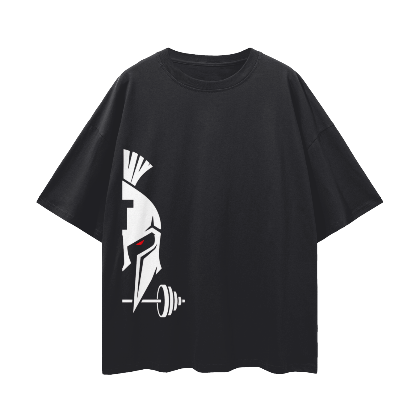 Oversize Armor On Deep Drop Shoulder Tee - 190 GSM