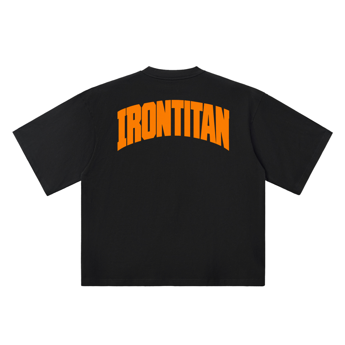 Oversized Powerhouse Drop Shoulder T-Shirt (Orange)