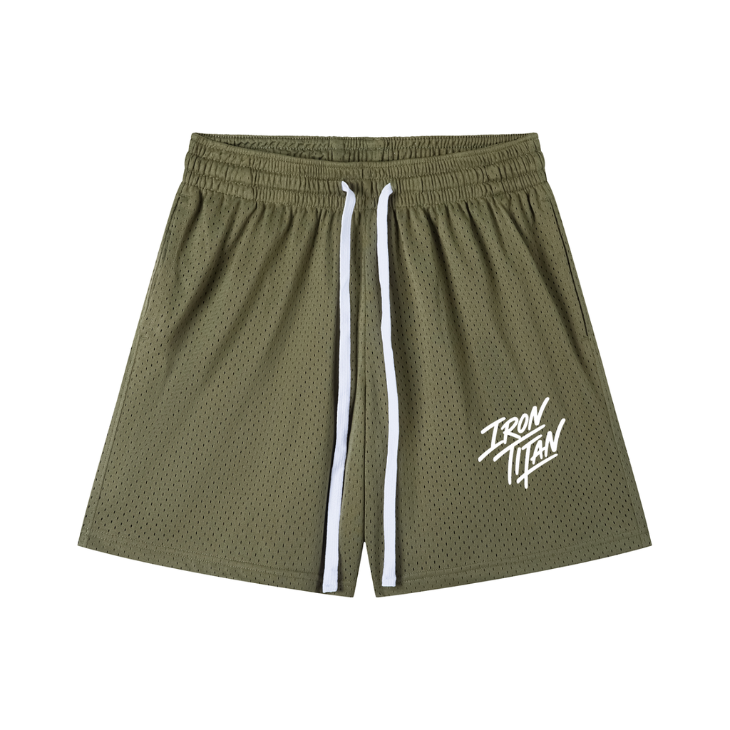 Iron Titan Mesh Drawstring Shorts