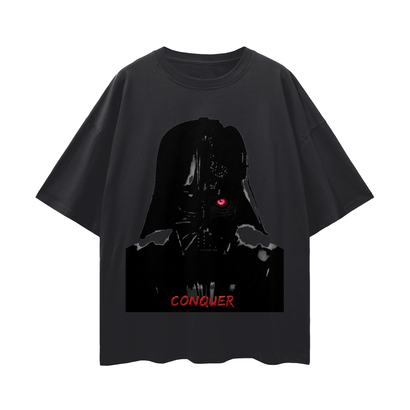 Oversize The Dark Side Drop Shoulder Tee - 190 GSM