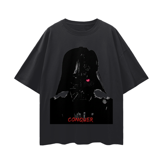 Oversize The Dark Side Drop Shoulder Tee - 190 GSM