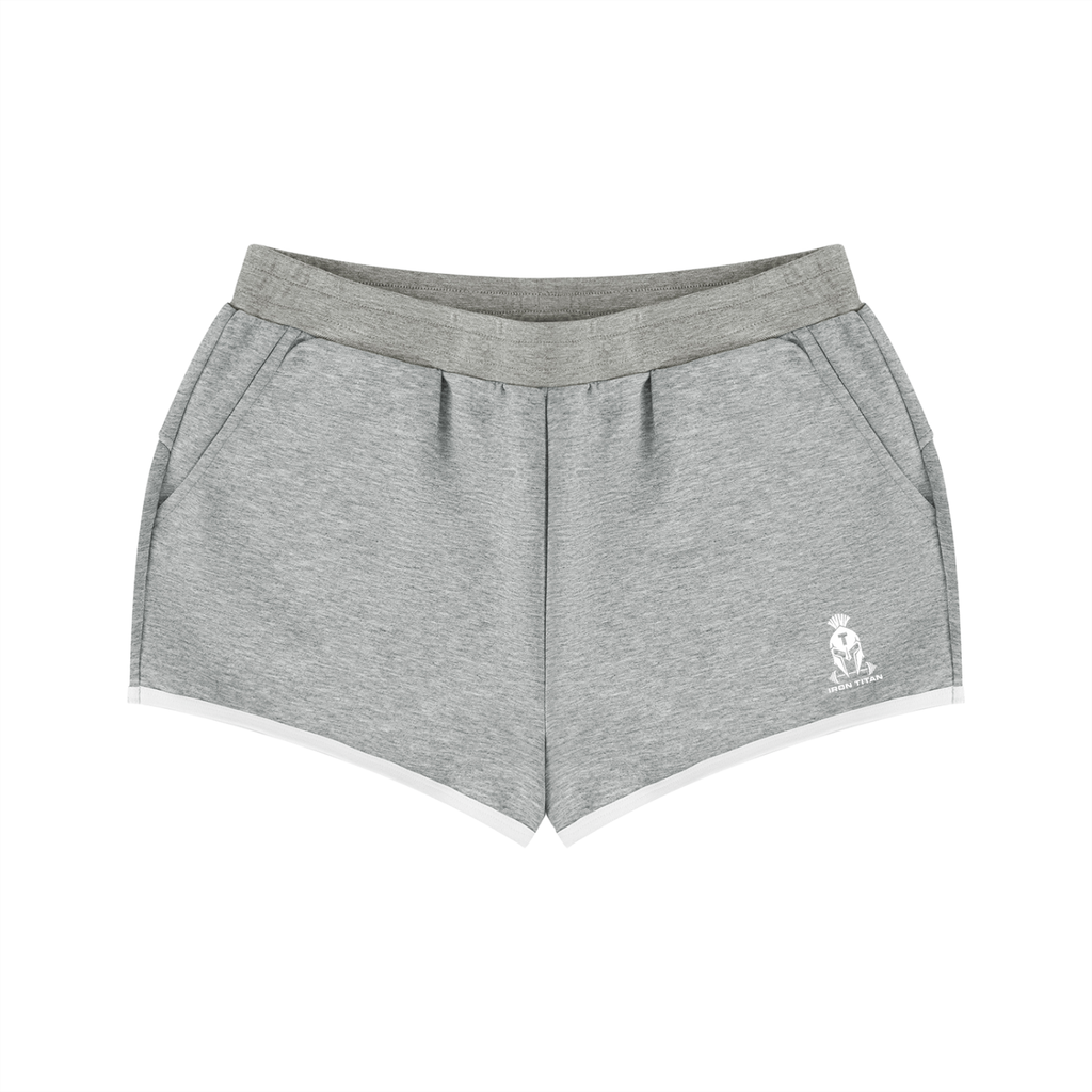 Women's Retro Contrast Binding Shorts