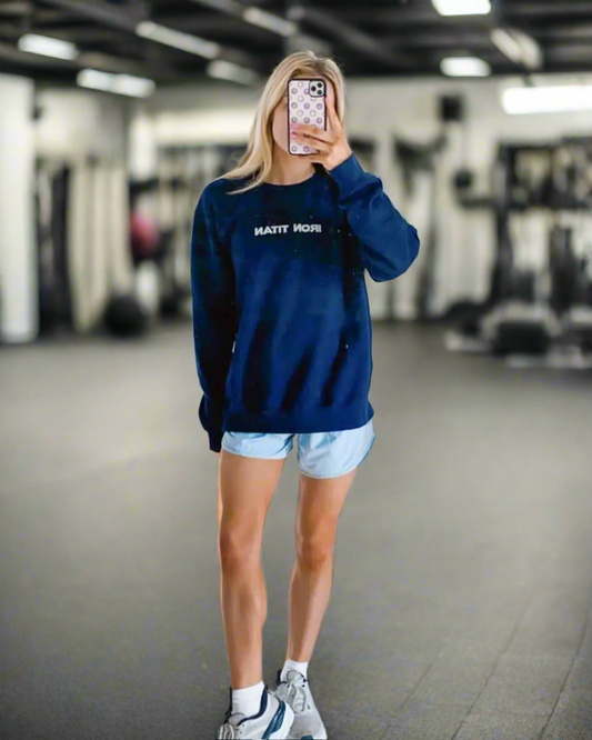 Unisex Crewneck Iron Titan Sweatshirt
