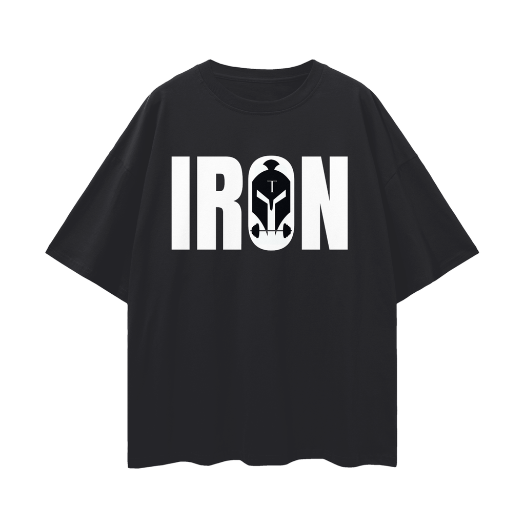 Big Iron Oversize Deep Drop Shoulder Tee - 190 GSM (OG LOGO)
