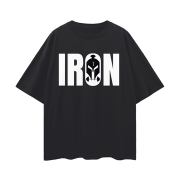 Big Iron Oversize Deep Drop Shoulder Tee - 190 GSM (OG LOGO)
