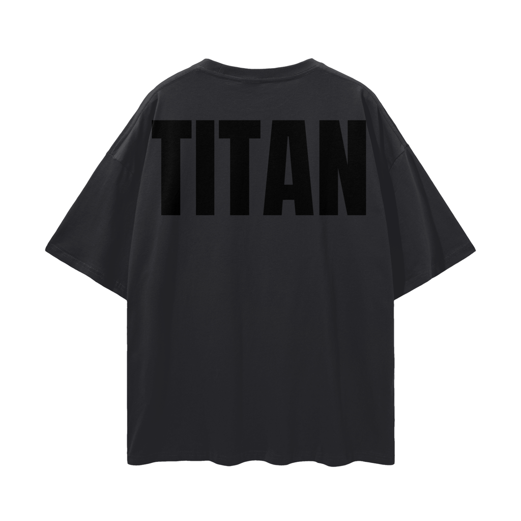 Blackout Loose Drop Shoulder T-Shirt