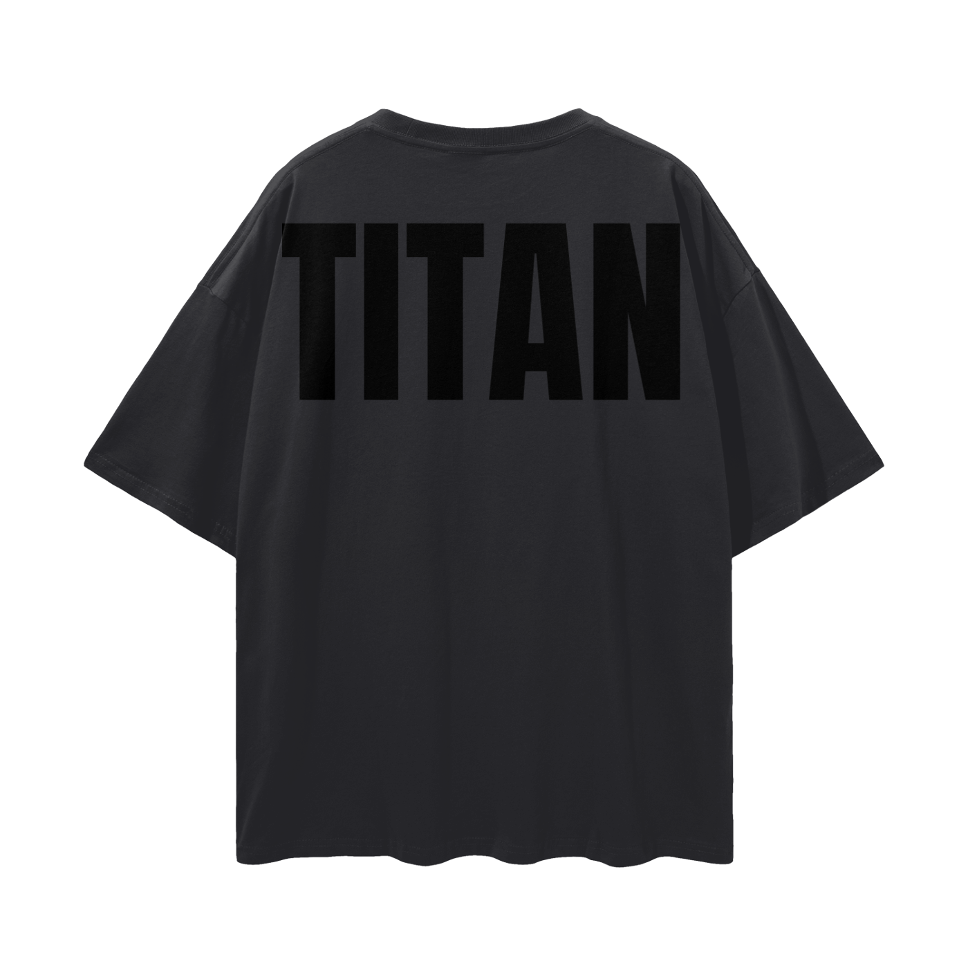 Blackout Loose Drop Shoulder T-Shirt