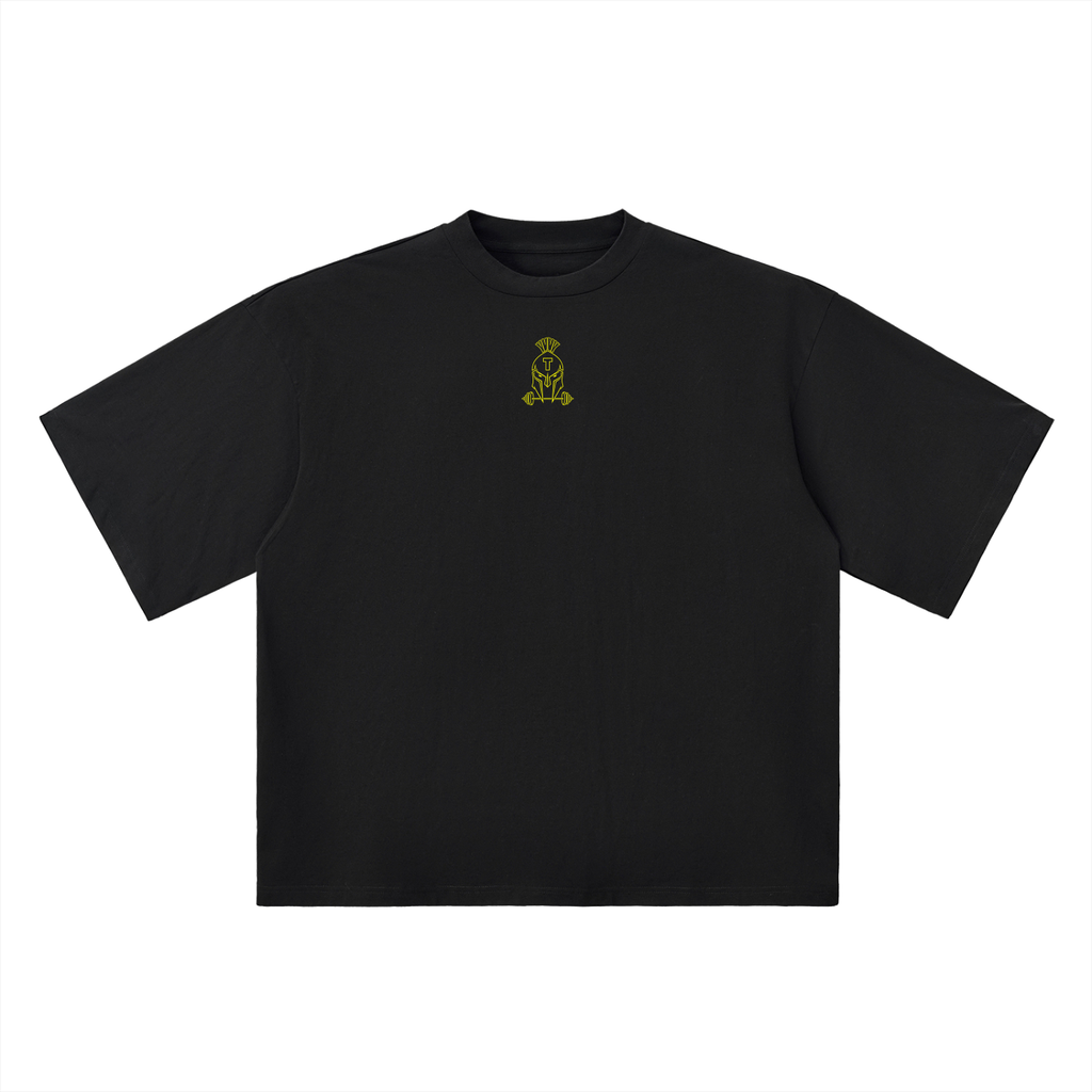 Oversized Powerhouse Drop Shoulder T-Shirt (Yellow)