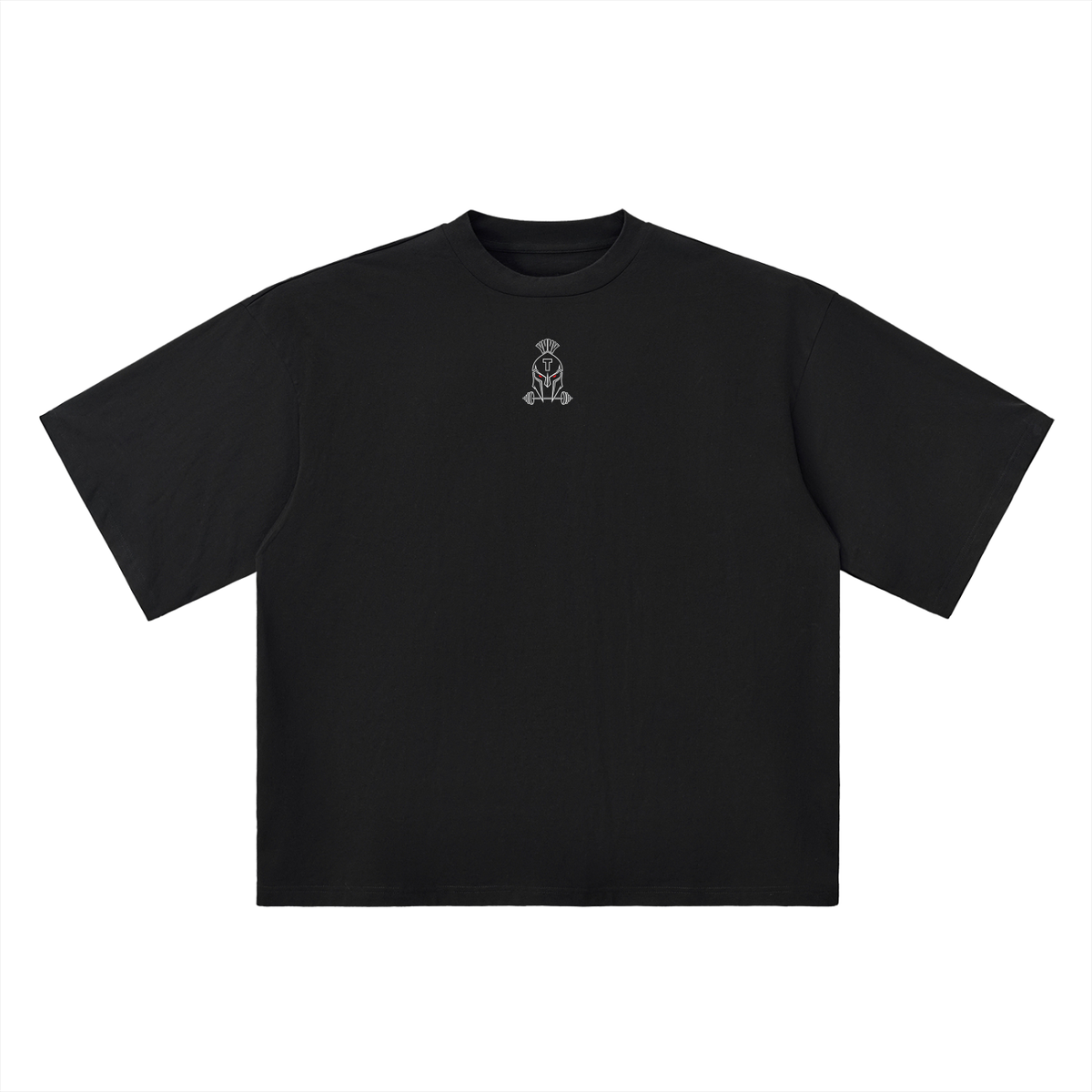Oversized Powerhouse Drop Shoulder T-Shirt (White)