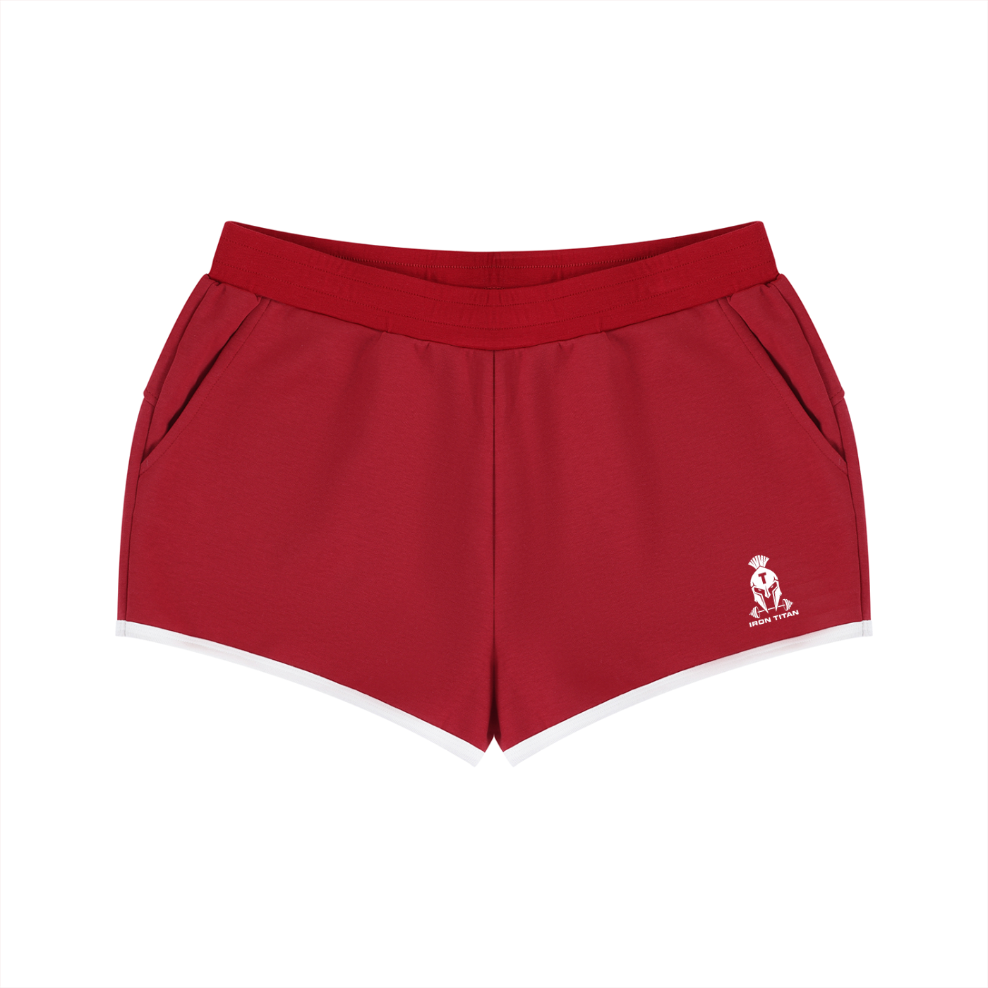 Women's Retro Contrast Binding Shorts