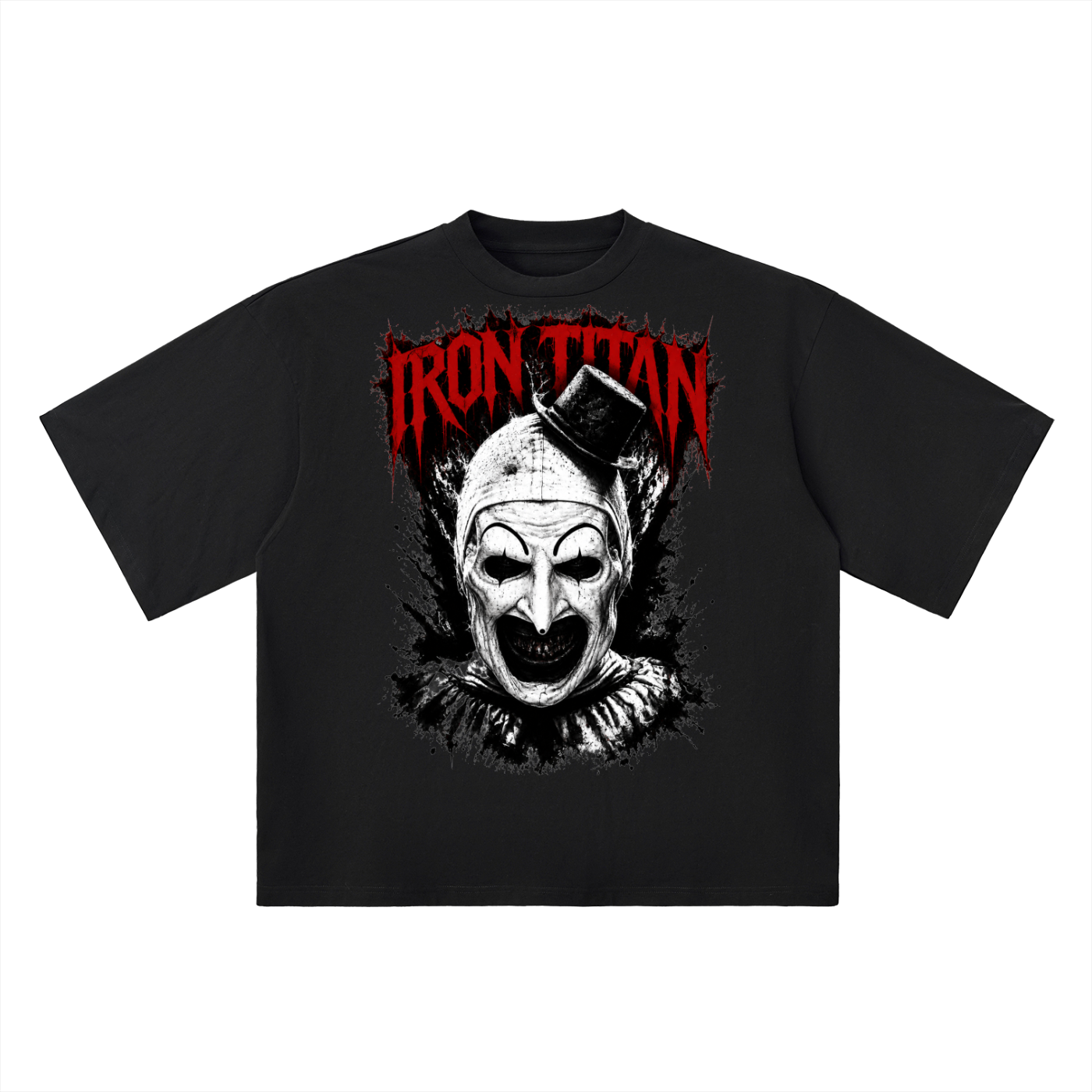 Oversized The Silent Jester Drop Shoulder T-Shirt