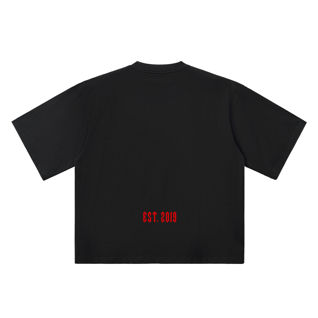 Oversized War Crown Drop Shoulder T-Shirt