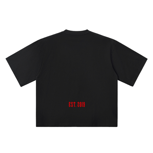 Oversized War Crown Drop Shoulder T-Shirt
