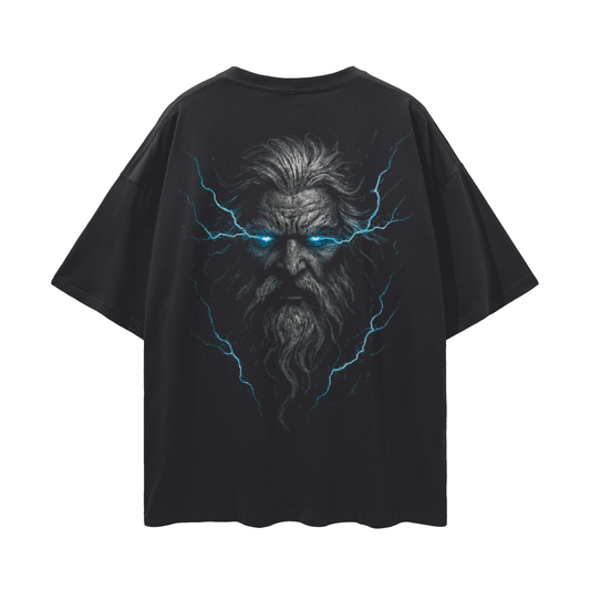 GLORY & GODS (ZEUS) Oversize Deep Drop Shoulder Tee - 190 GSM