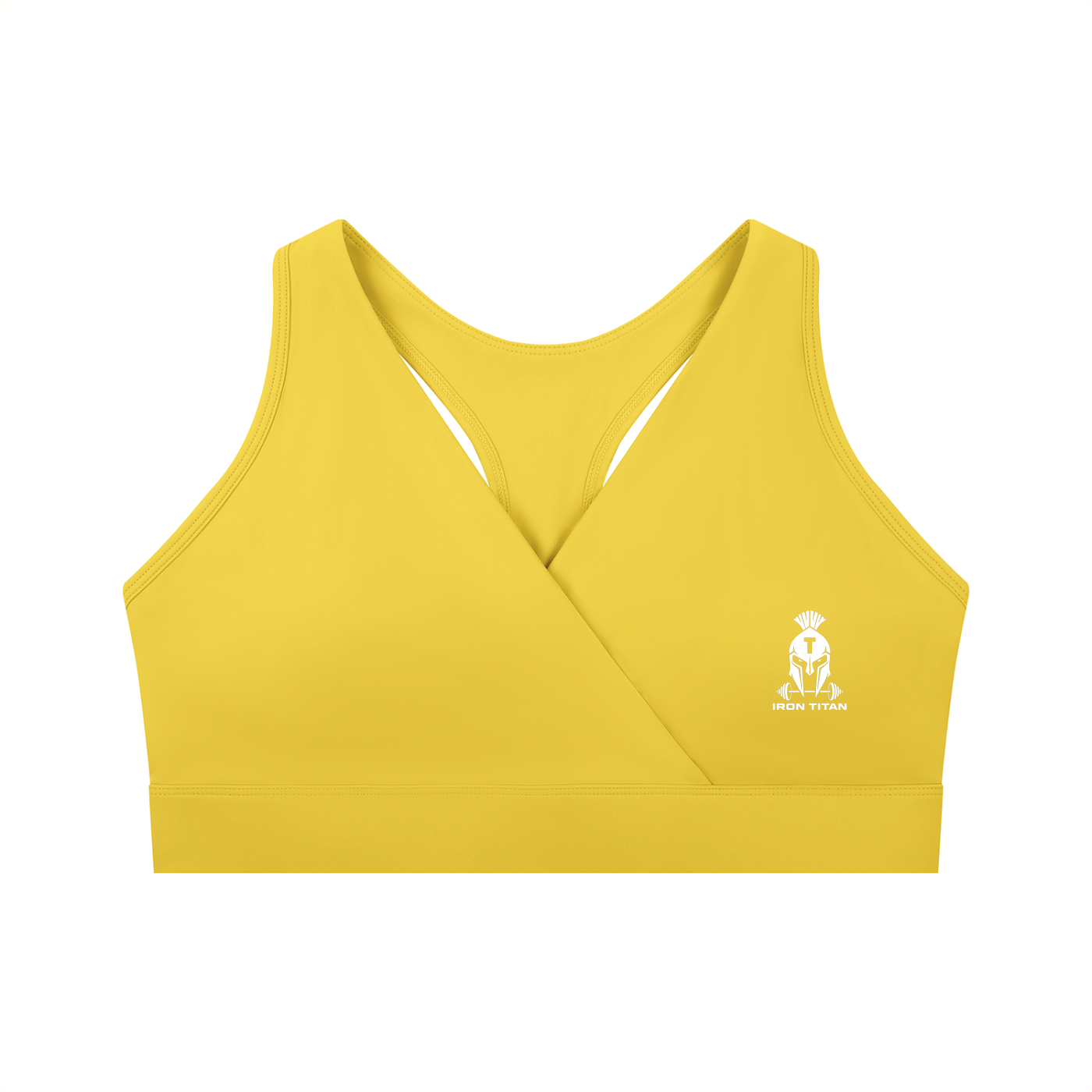 Women's Crossover V-Neck Sports Bra
