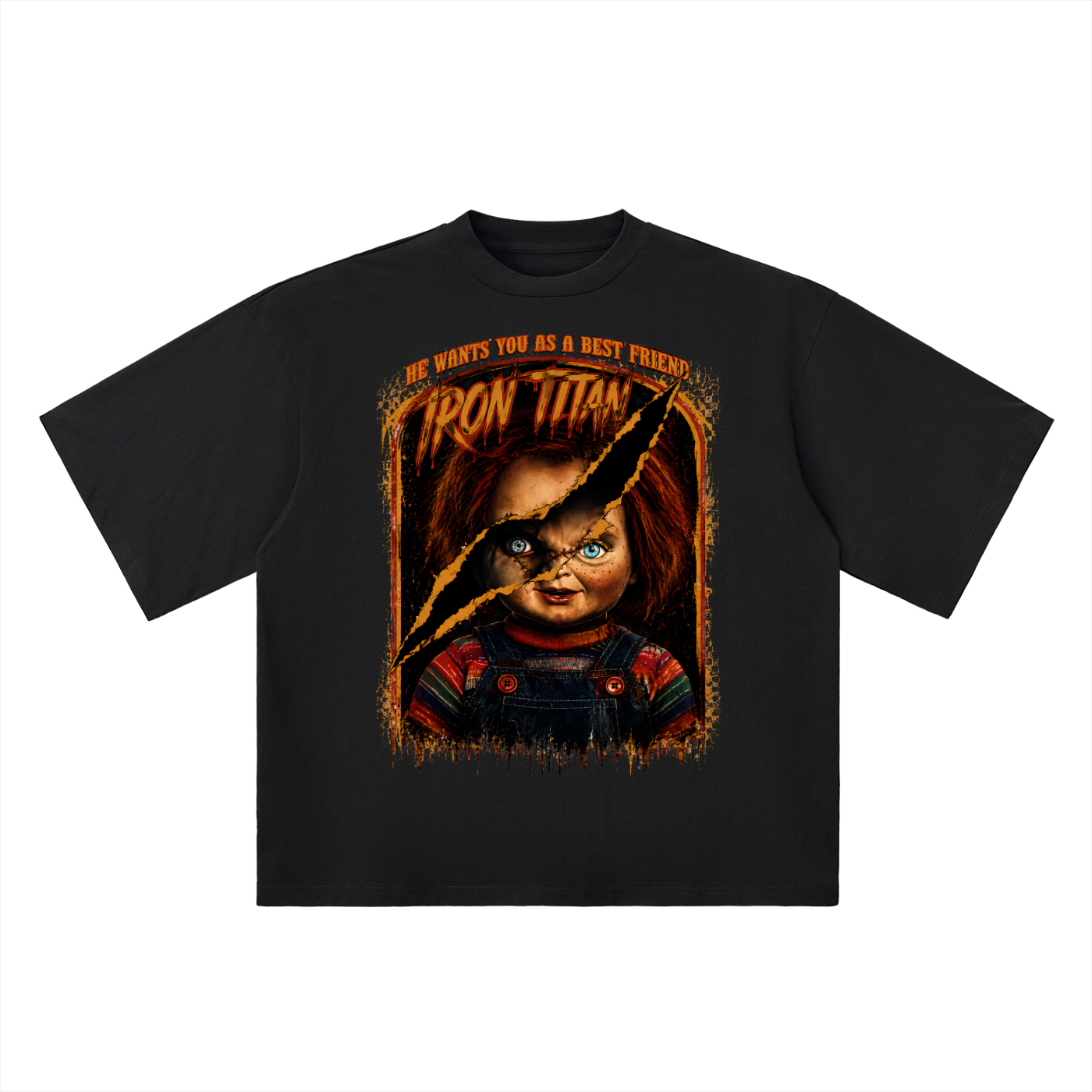 Oversized Toybox Terror Drop Shoulder T-Shirt