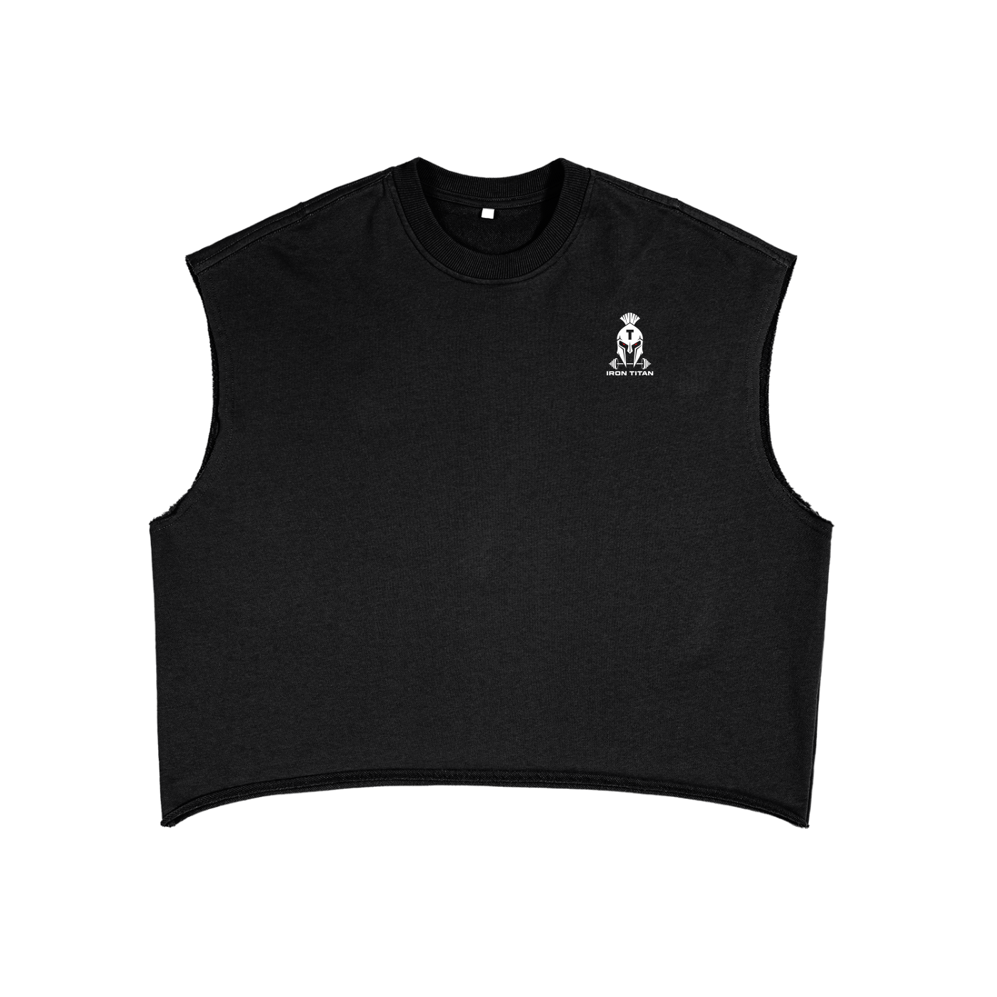 Unisex Iron Titan French Terry Boxy Tank Top