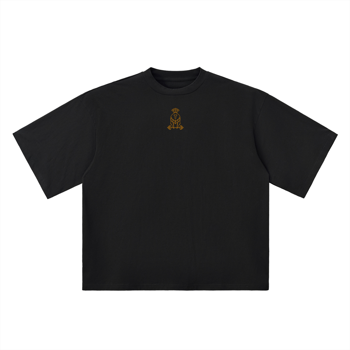 Oversized Powerhouse Drop Shoulder T-Shirt (Orange)