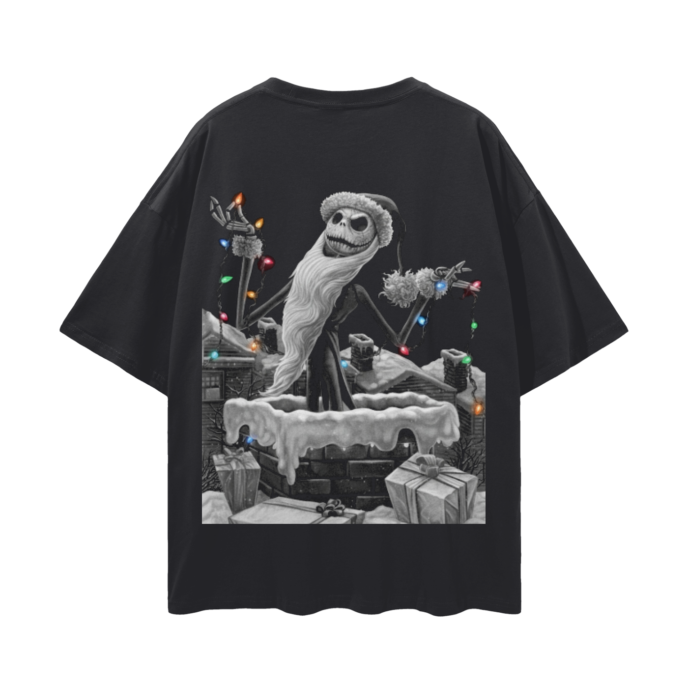 A Nightmare Before Liftmas 2 Loose Drop Shoulder T-Shirt