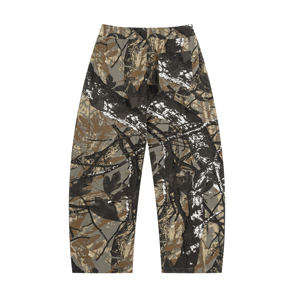 Unisex Iron Titan Tree Camo Barrel Leg Pants