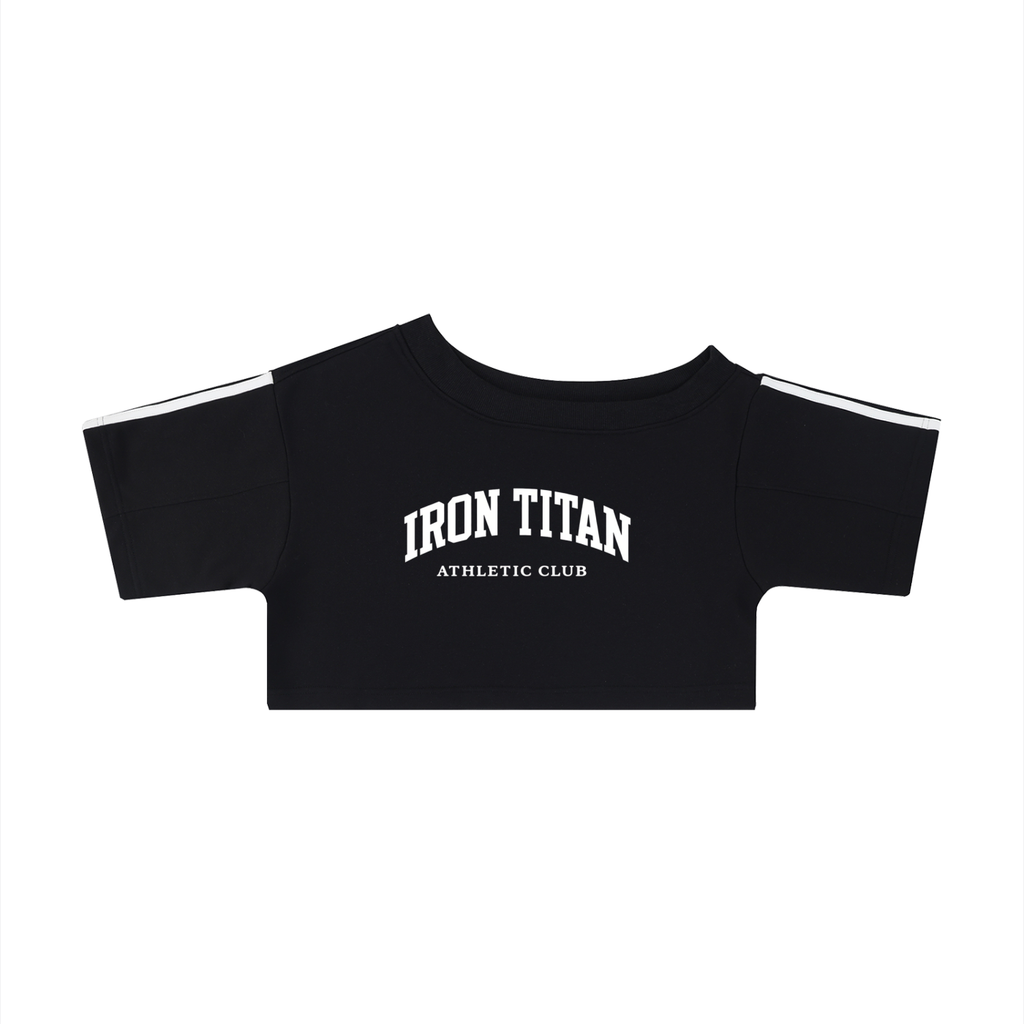 Women's Off-the-Shoulder Crop T-Shirt