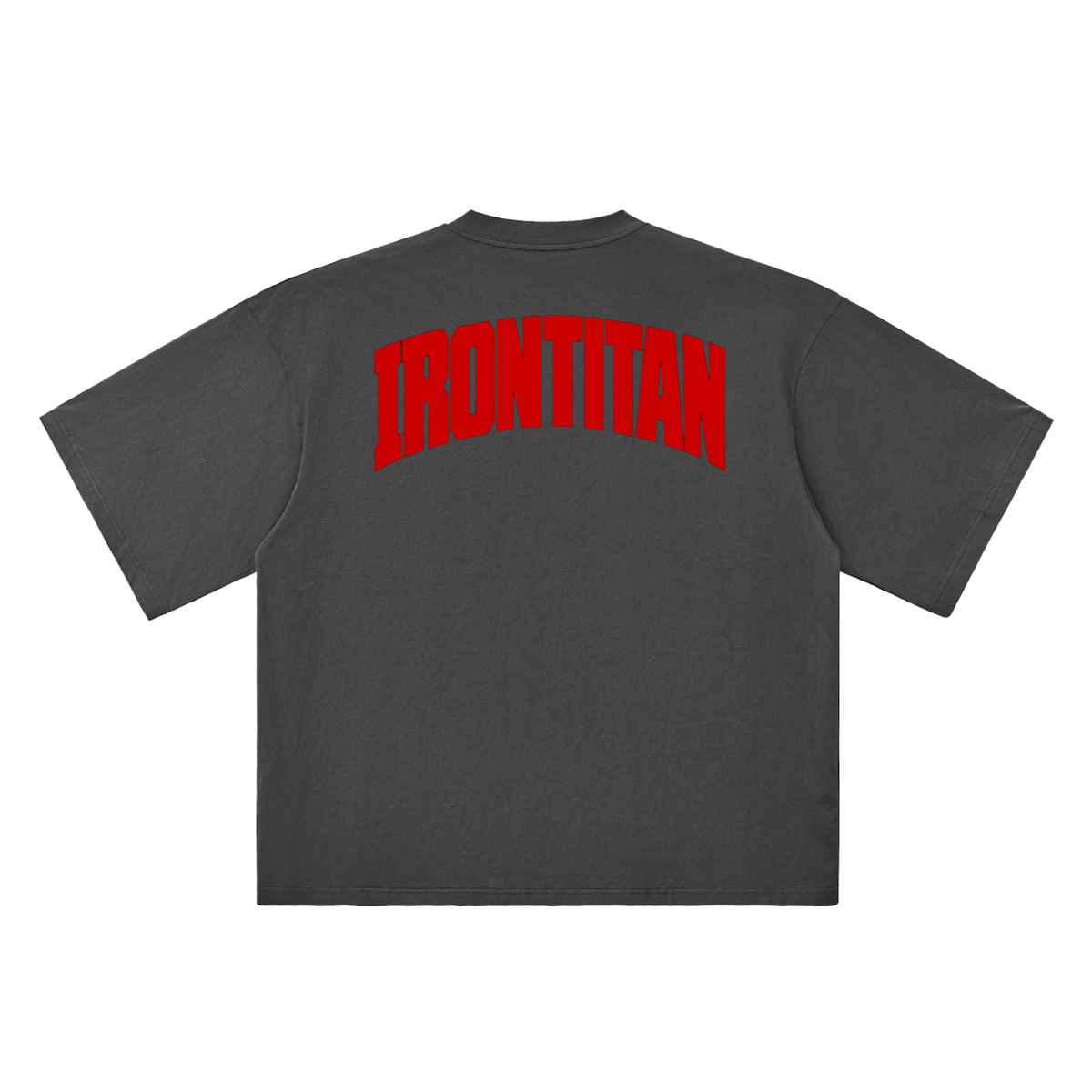 Oversized Powerhouse Drop Shoulder T-Shirt (Hellfire)