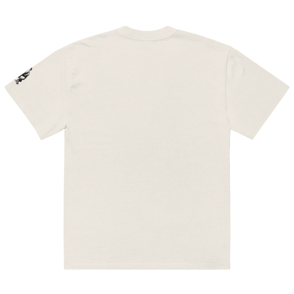 Oversized "Titan's Reign" Faded T-shirt