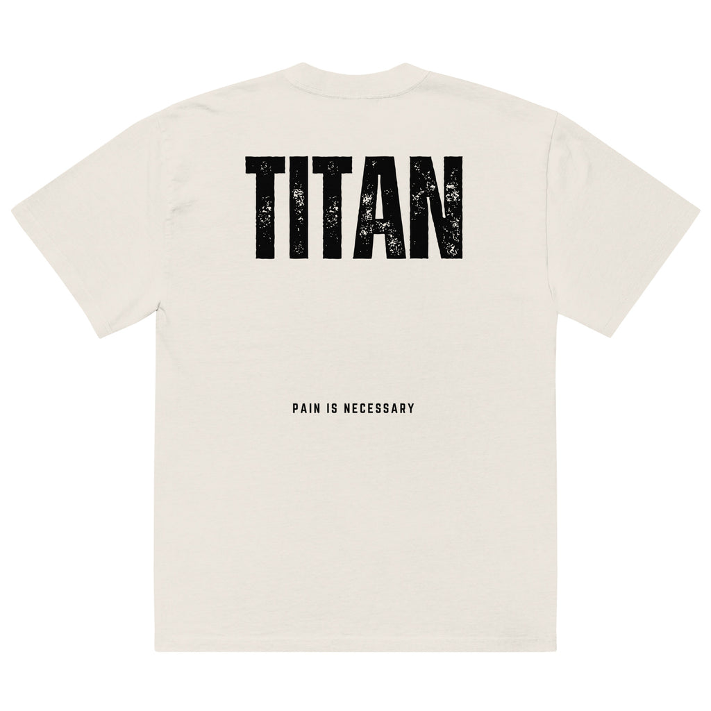 Oversized "IT Bodybuilding" Faded T-shirt