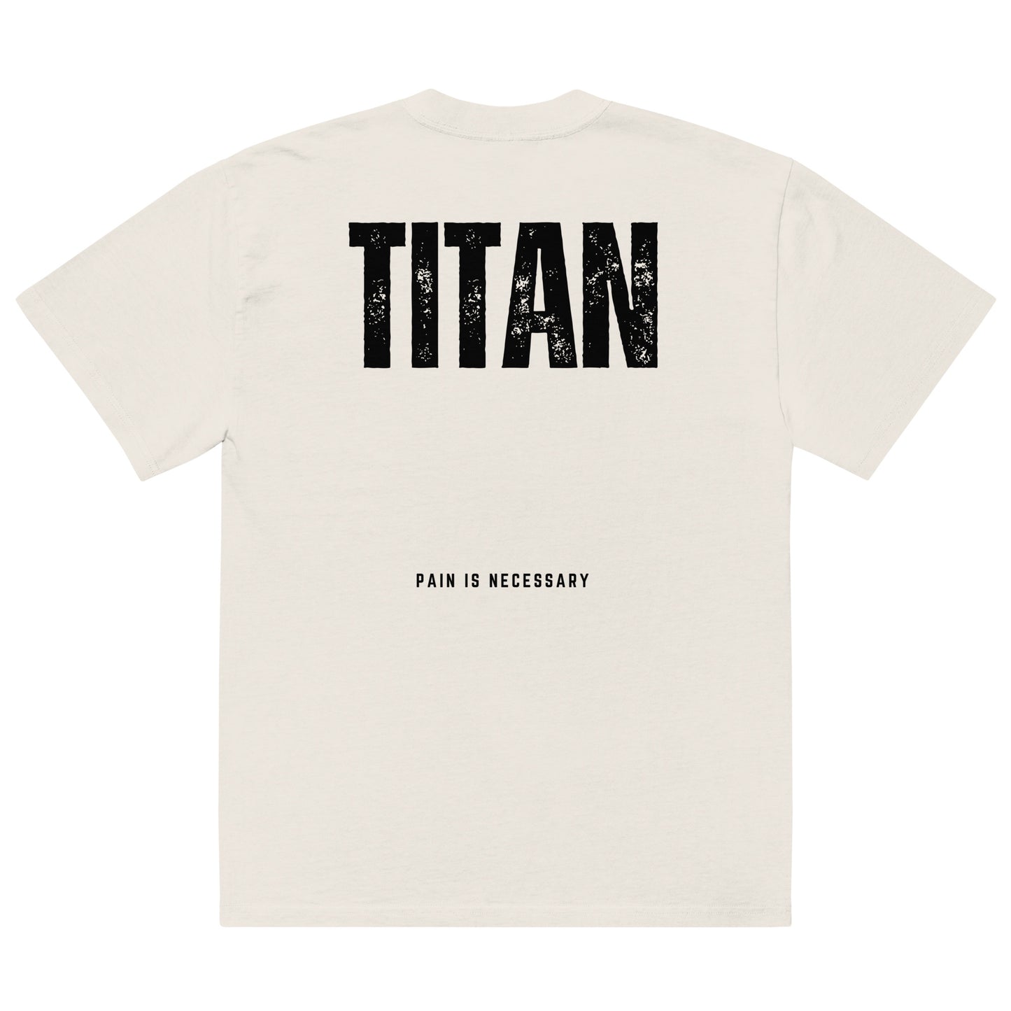 Oversized "IT Bodybuilding" Faded T-shirt