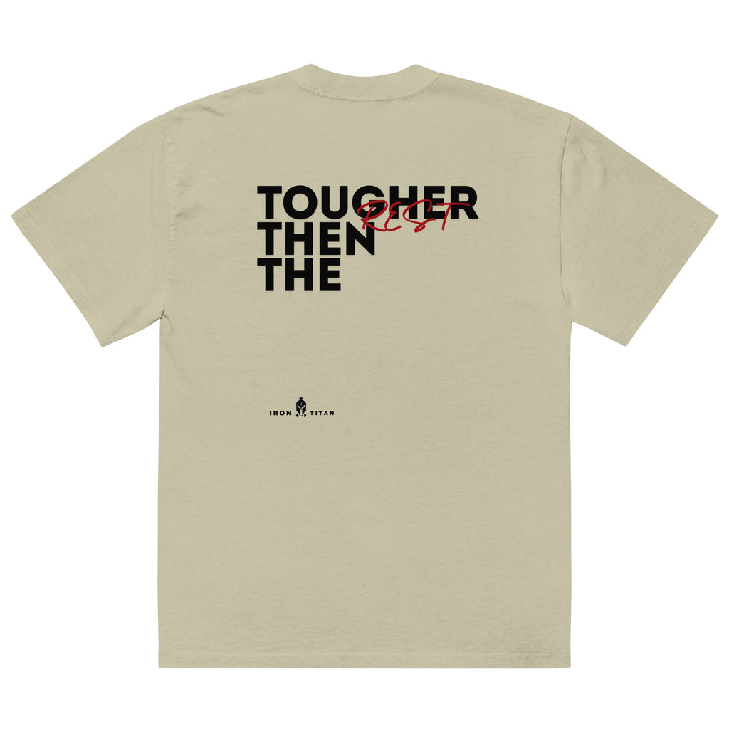 Oversized "Tougher Than The Rest" Faded T-shirt